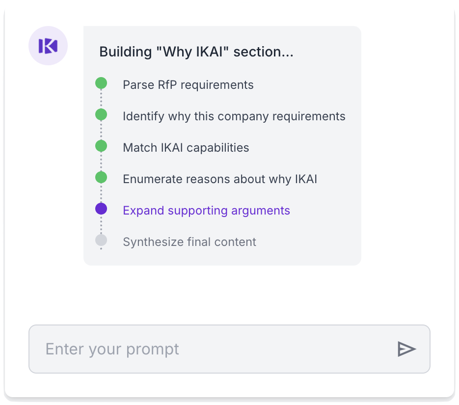 IKAI assesses RFP requirements